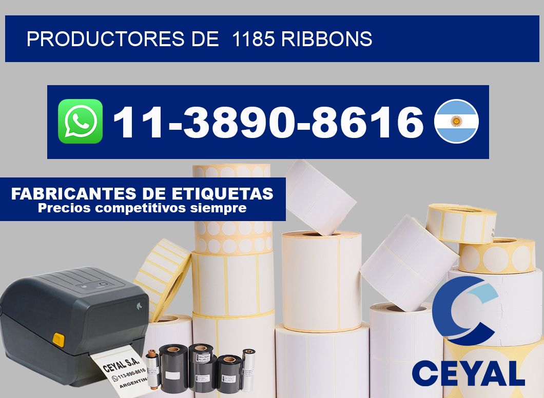productores de  1185 ribbons