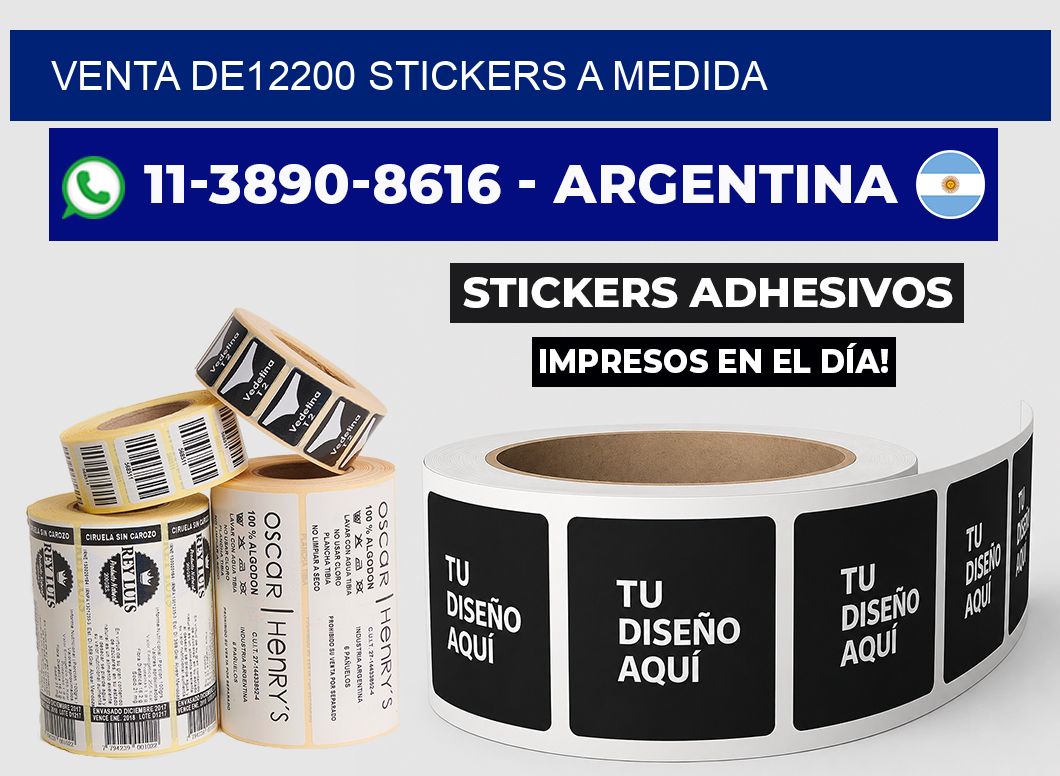 venta de12200 stickers a medida