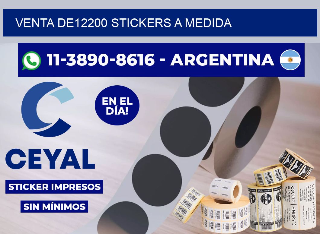 venta de12200 stickers a medida