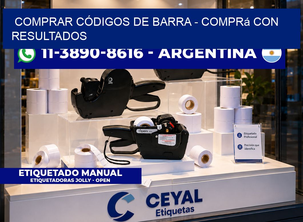 COMPRAR CÓDIGOS DE BARRA - Comprá con resultados