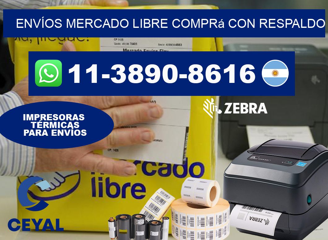 ENVÍOS MERCADO LIBRE Comprá con respaldo