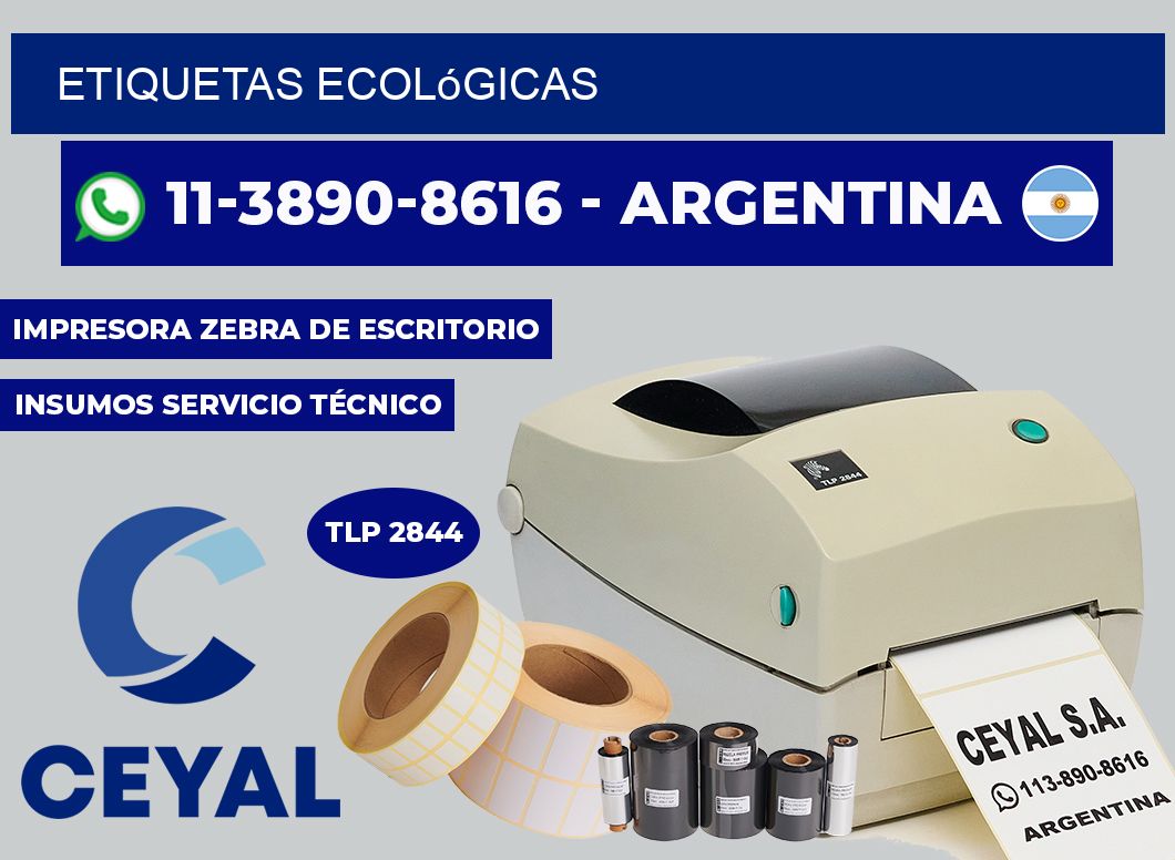 ETIQUETAS ecológicas