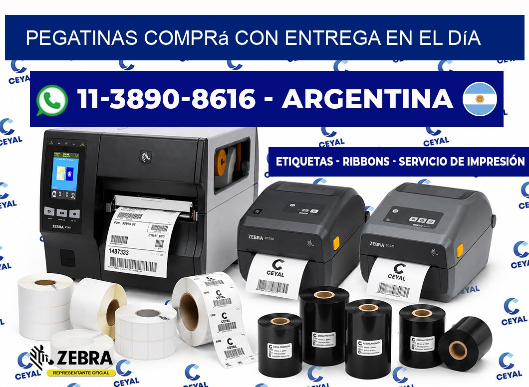 PEGATINAS Comprá con entrega en el día