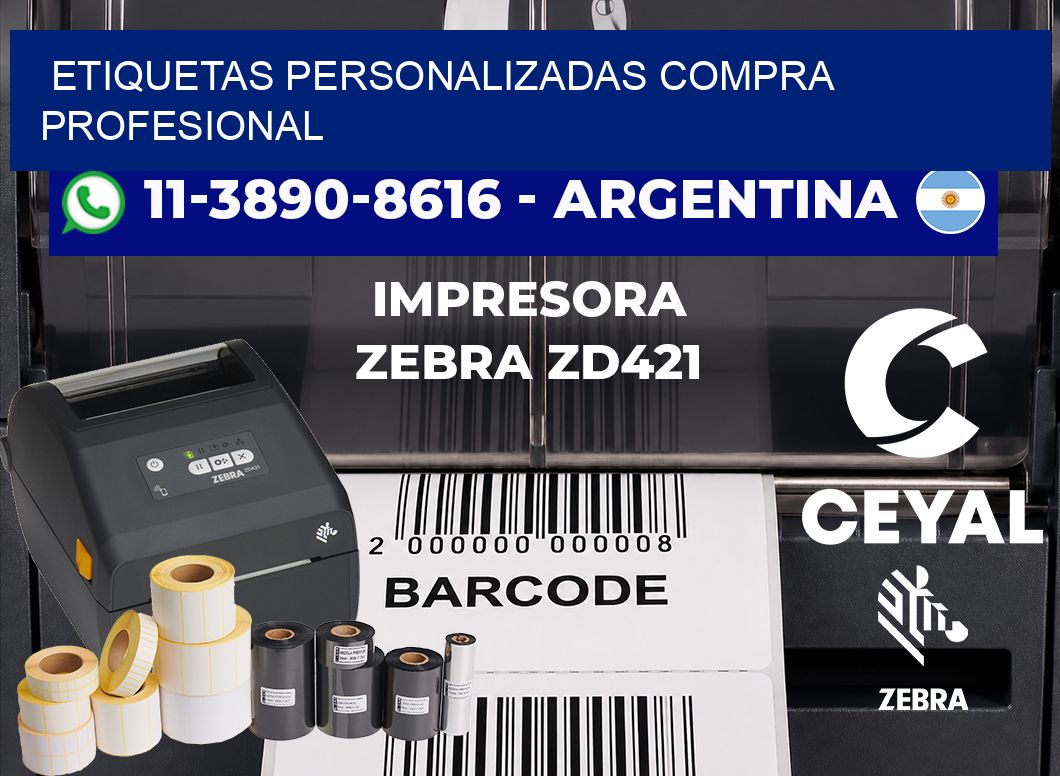 etiquetas personalizadas Compra profesional