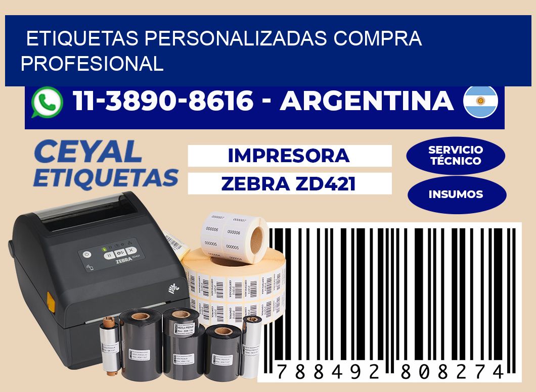 etiquetas personalizadas Compra profesional