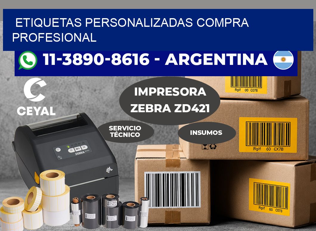 etiquetas personalizadas Compra profesional