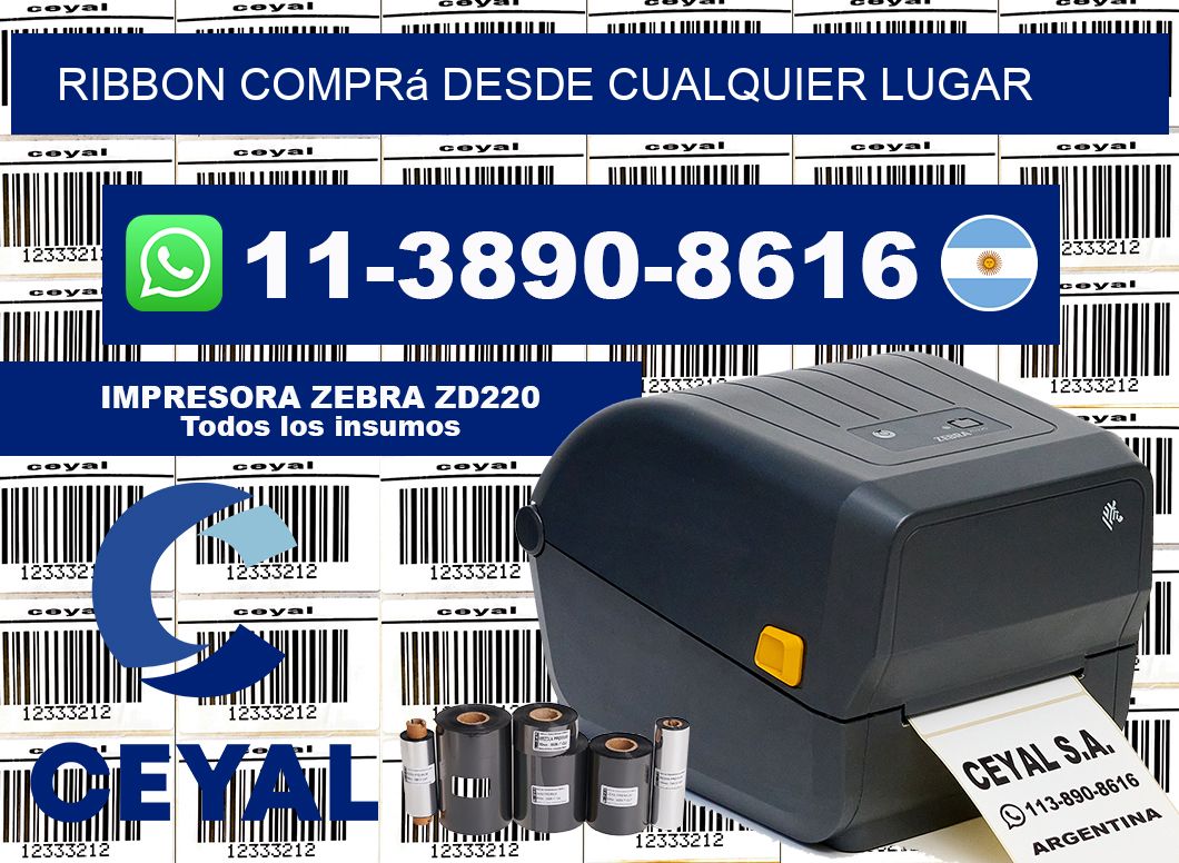 ribbon Comprá desde cualquier lugar