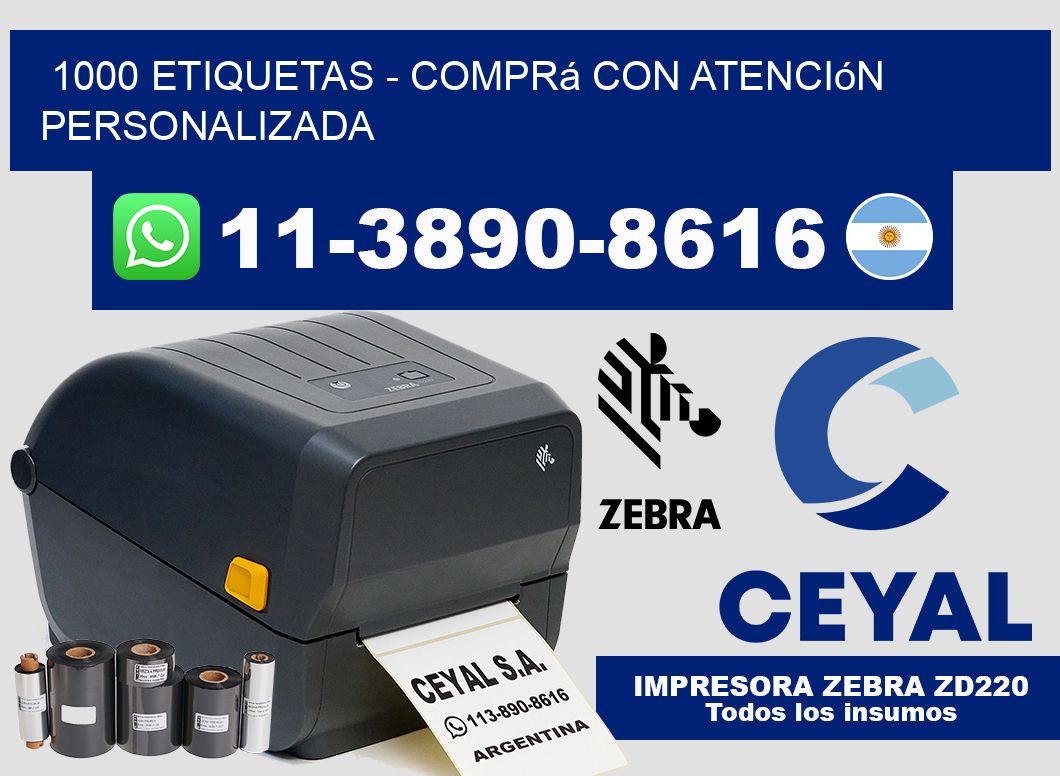 1000 ETIQUETAS – Comprá con atención personalizada