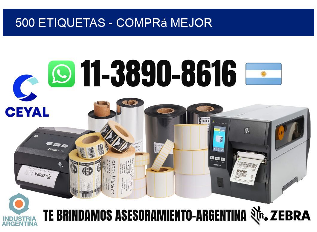 500 ETIQUETAS – Comprá mejor