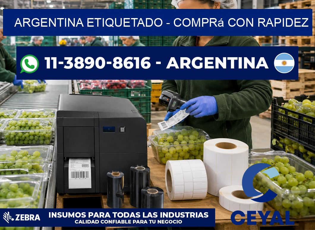 ARGENTINA ETIQUETADO - Comprá con rapidez