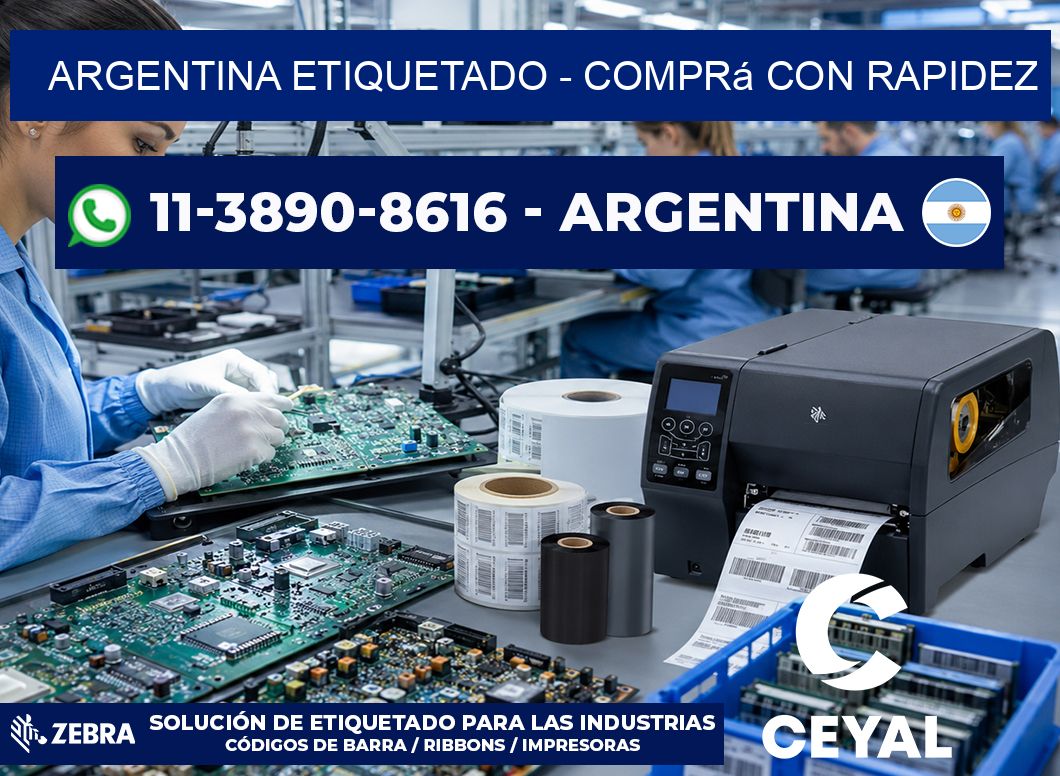 ARGENTINA ETIQUETADO – Comprá con rapidez