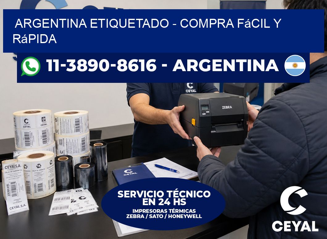 ARGENTINA ETIQUETADO - Compra fácil y rápida