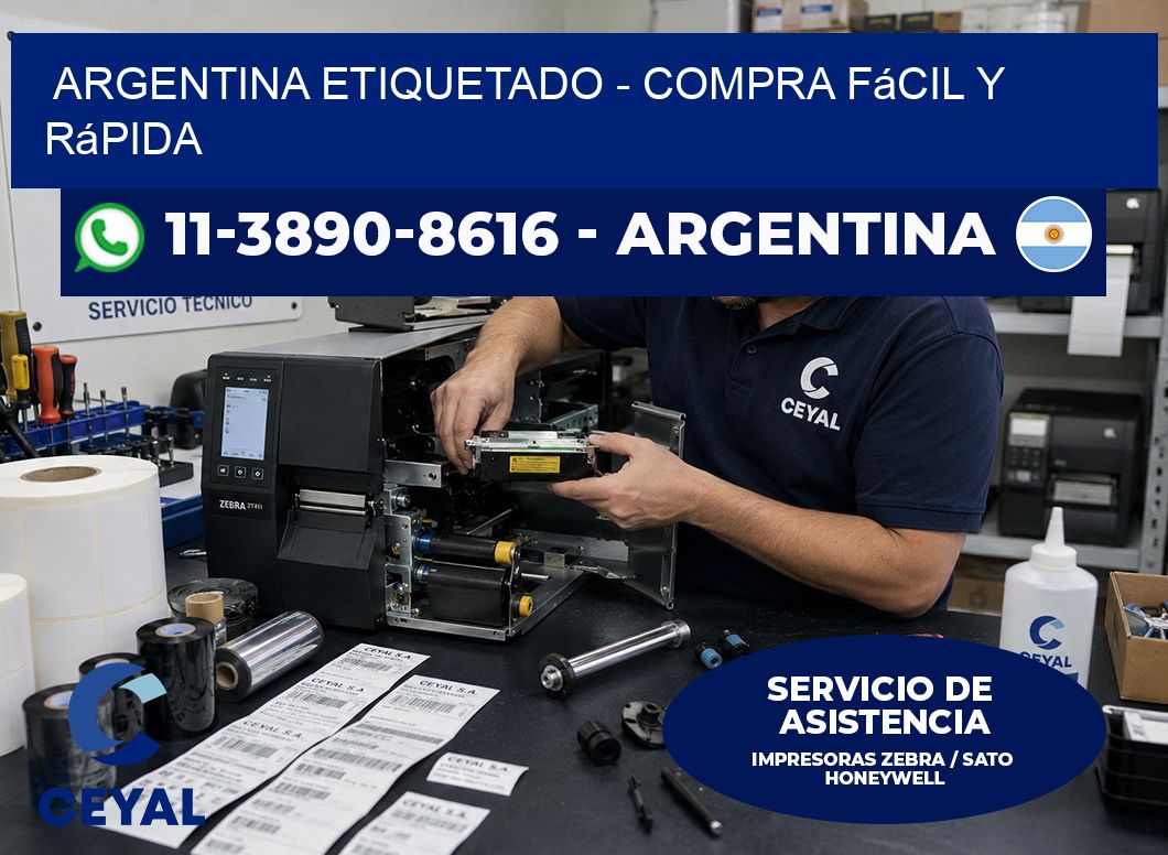 ARGENTINA ETIQUETADO – Compra fácil y rápida