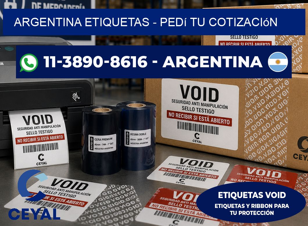 ARGENTINA ETIQUETAS - Pedí tu cotización