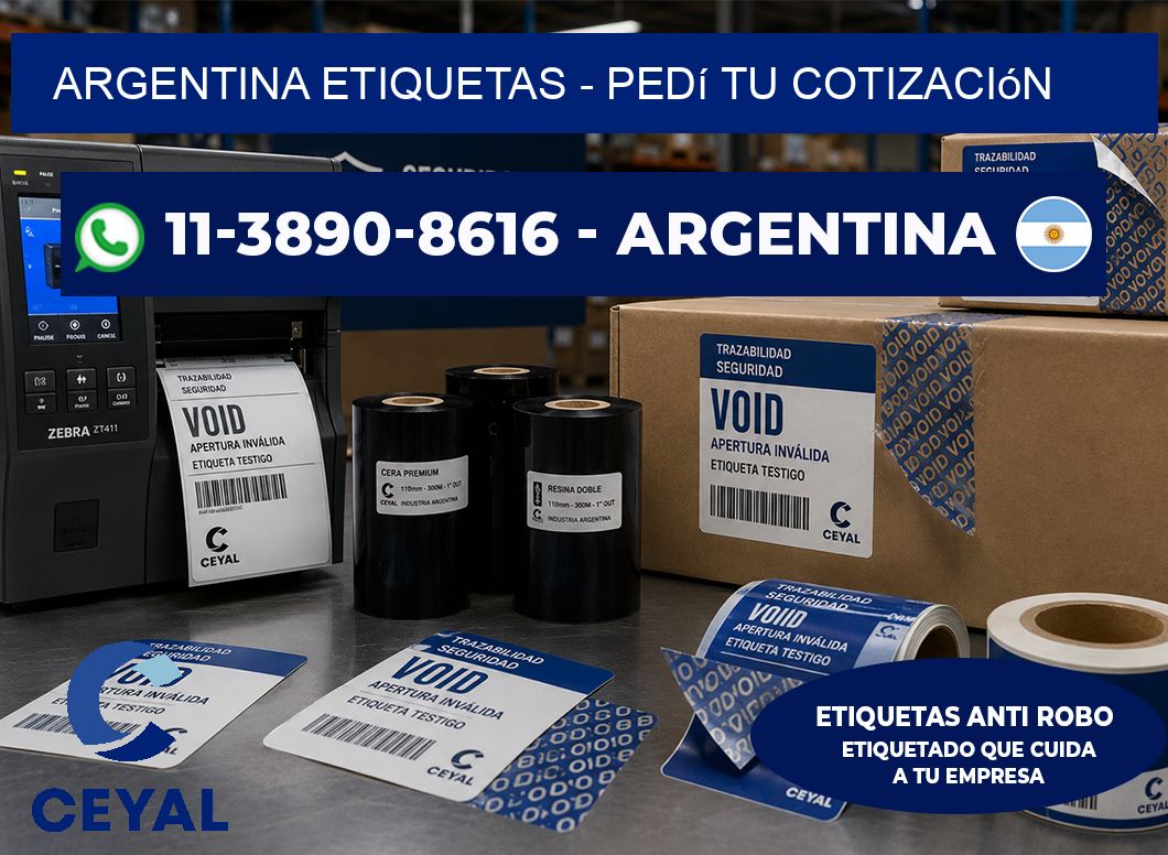 ARGENTINA ETIQUETAS - Pedí tu cotización