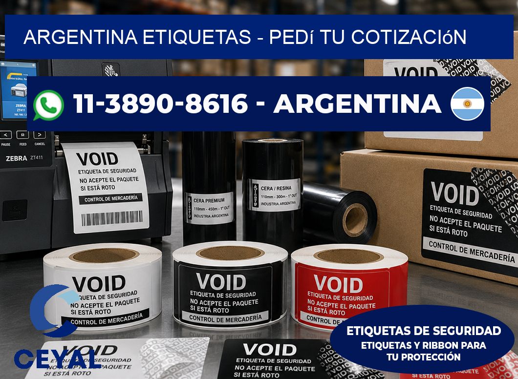 ARGENTINA ETIQUETAS - Pedí tu cotización