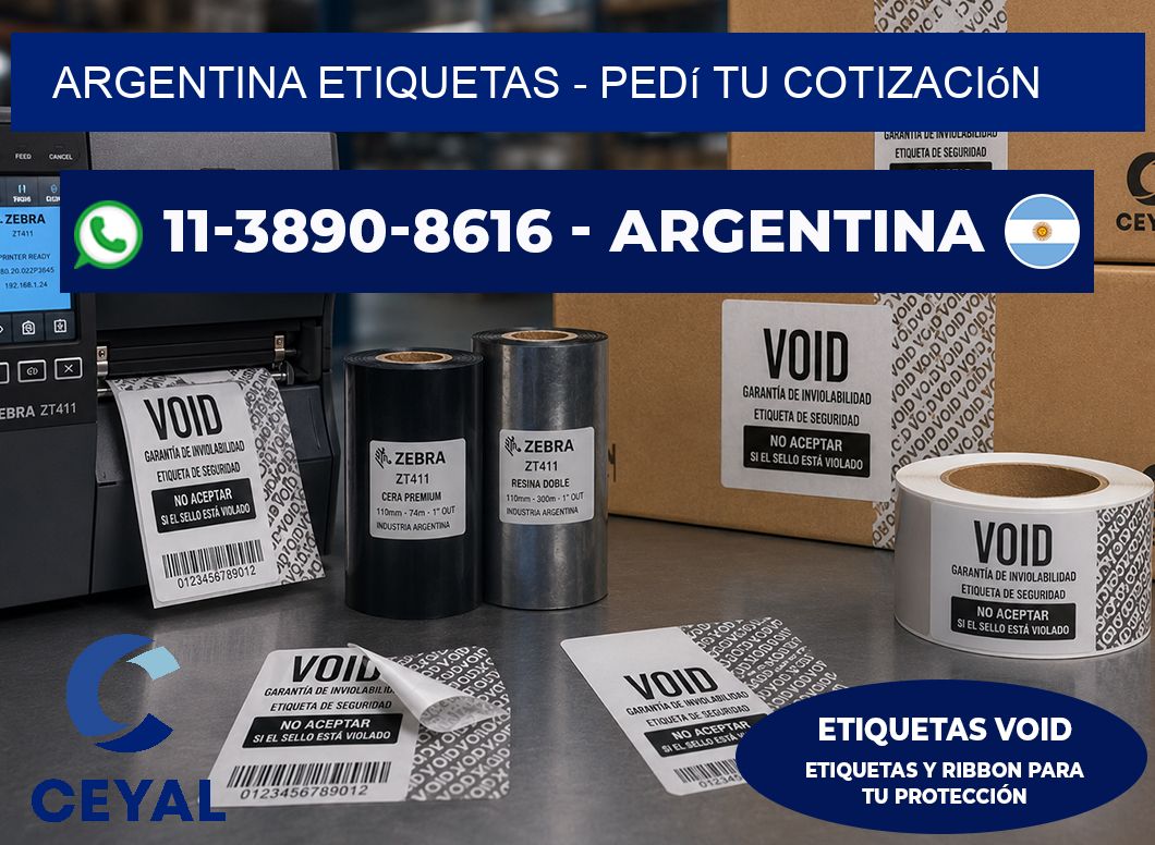 ARGENTINA ETIQUETAS – Pedí tu cotización