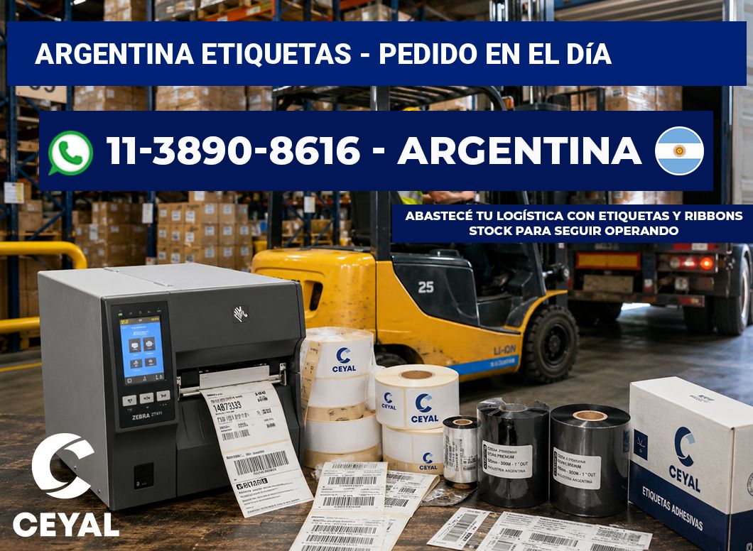 ARGENTINA ETIQUETAS - Pedido en el día