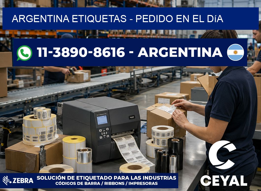 ARGENTINA ETIQUETAS - Pedido en el día