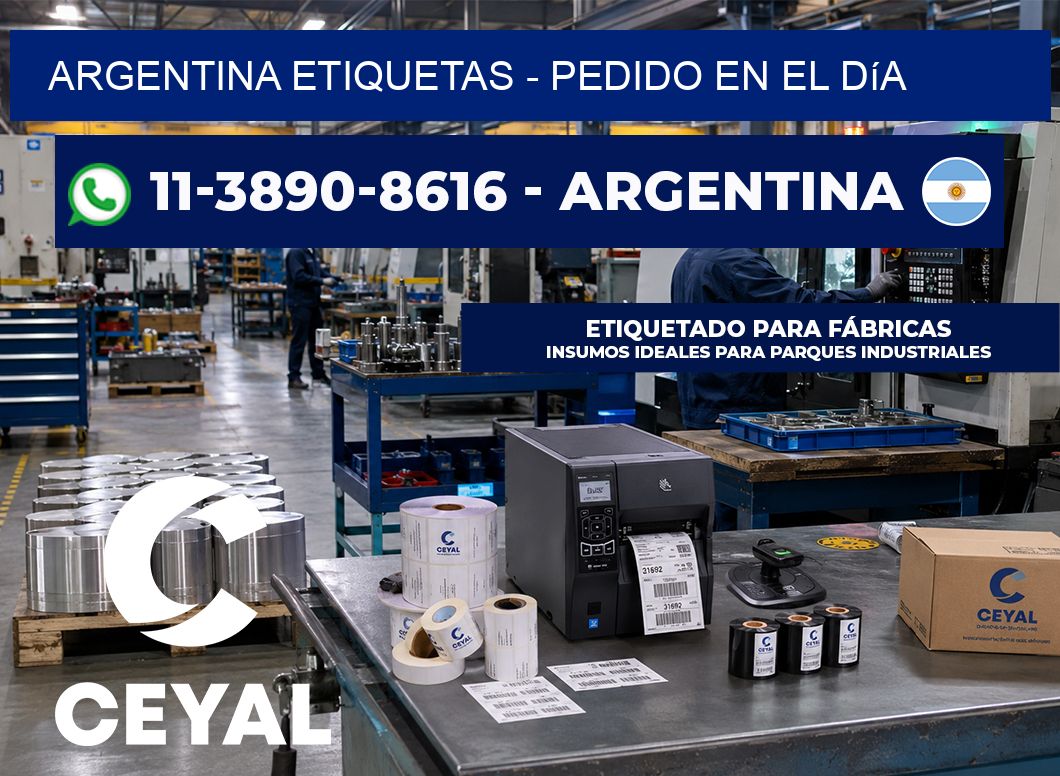 ARGENTINA ETIQUETAS – Pedido en el día