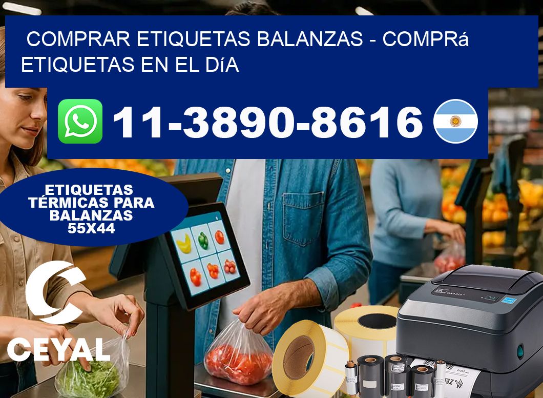 COMPRAR ETIQUETAS BALANZAS – Comprá etiquetas en el día
