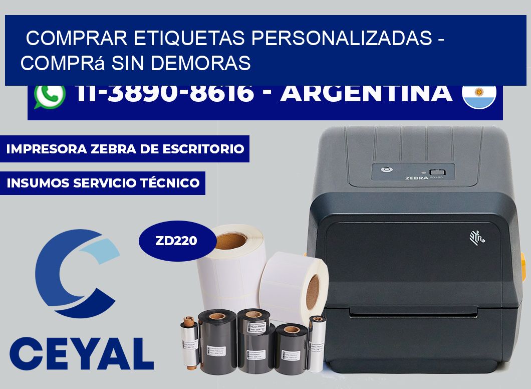 COMPRAR ETIQUETAS PERSONALIZADAS - Comprá sin demoras