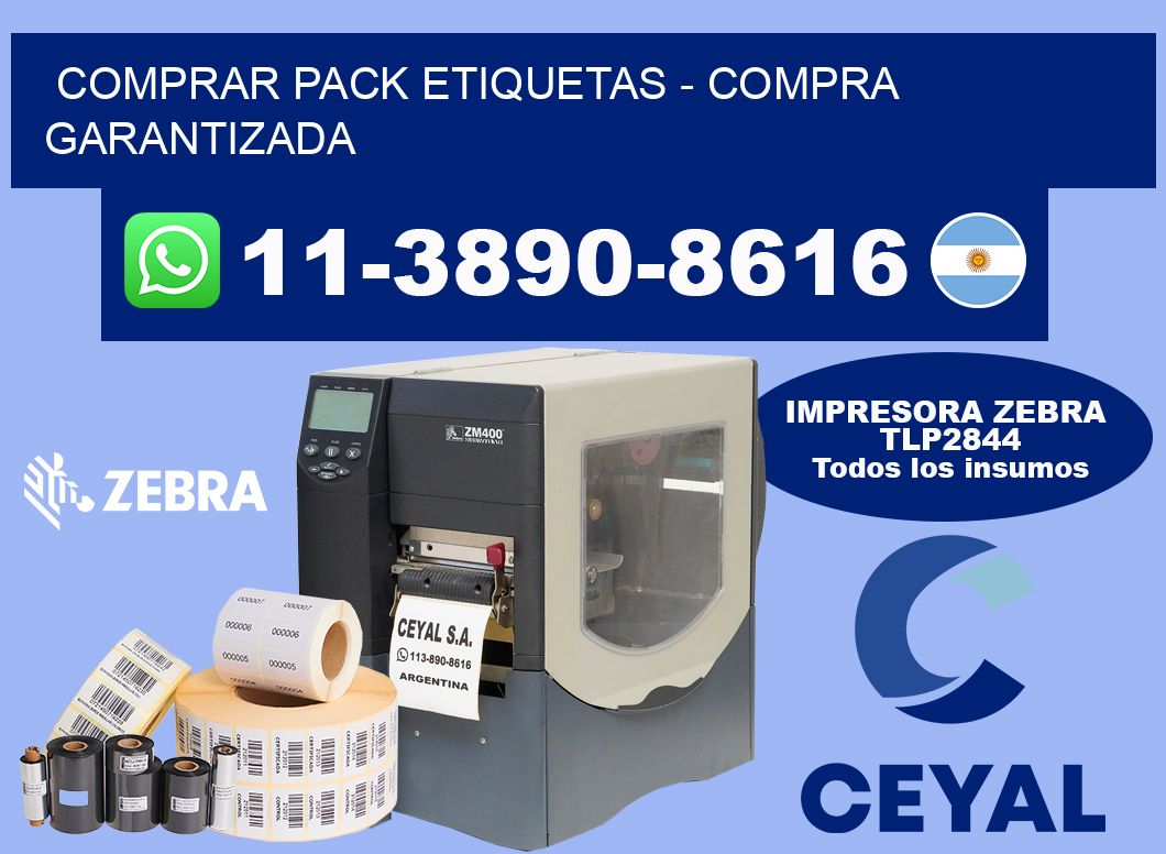 COMPRAR PACK ETIQUETAS - Compra garantizada