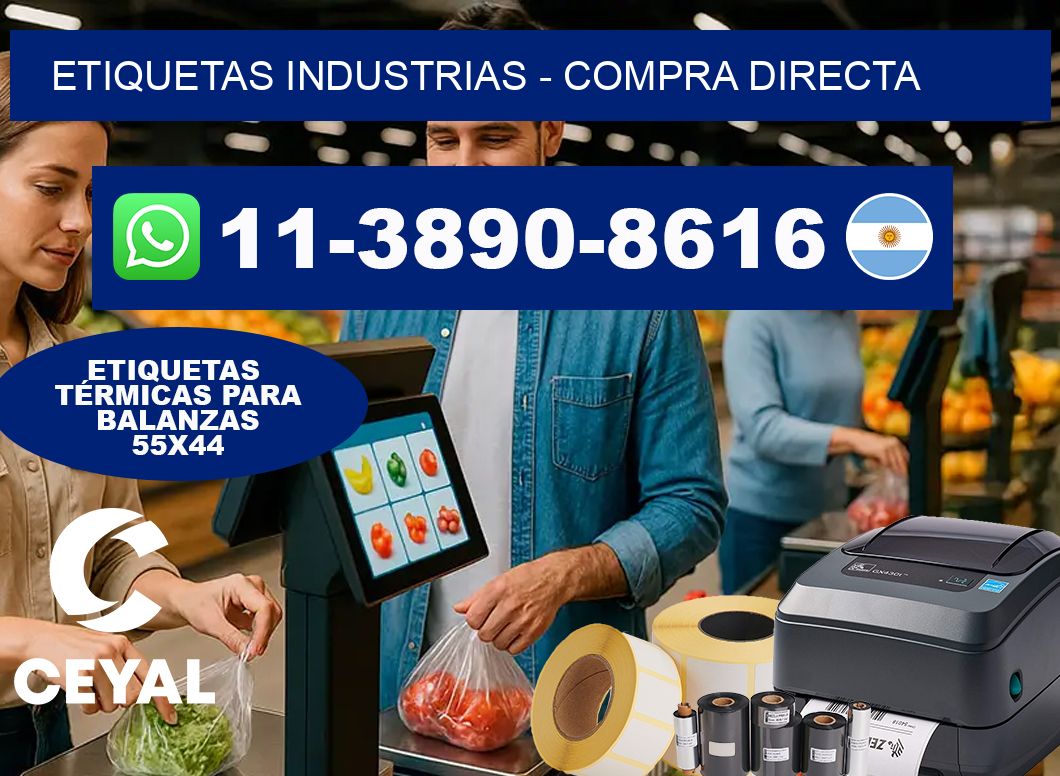 ETIQUETAS INDUSTRIAS - Compra directa