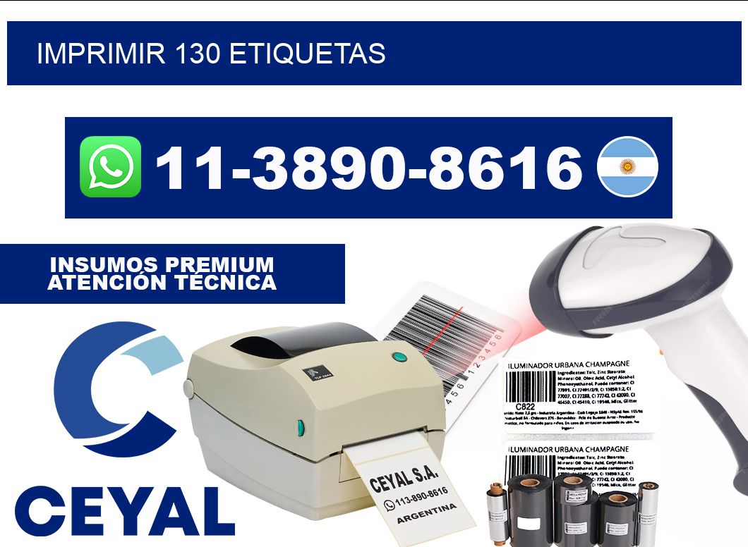 IMPRIMIR 130 ETIQUETAS