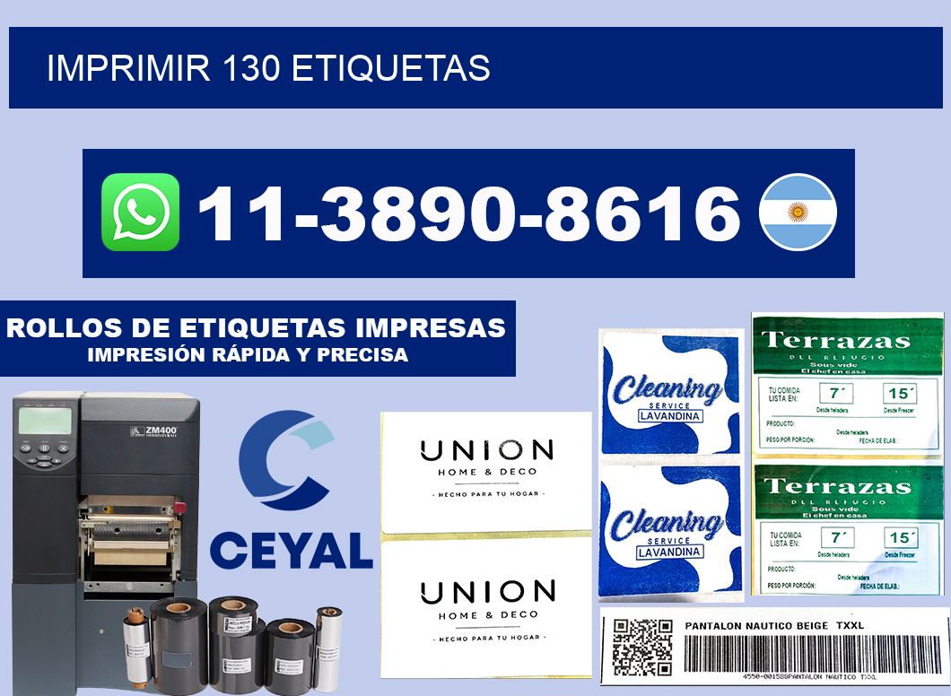IMPRIMIR 130 ETIQUETAS