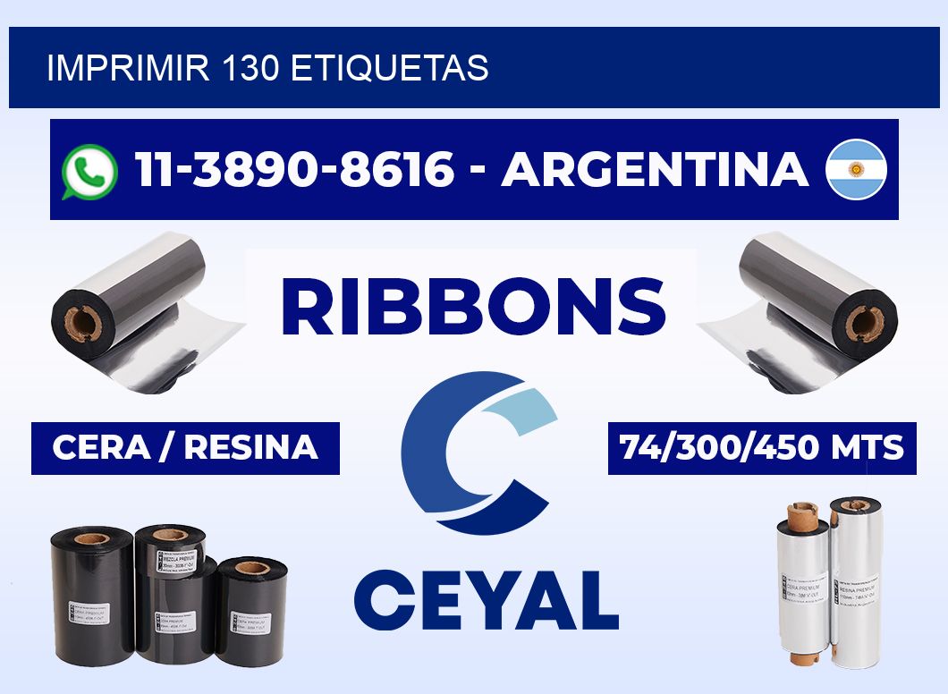 IMPRIMIR 130 ETIQUETAS