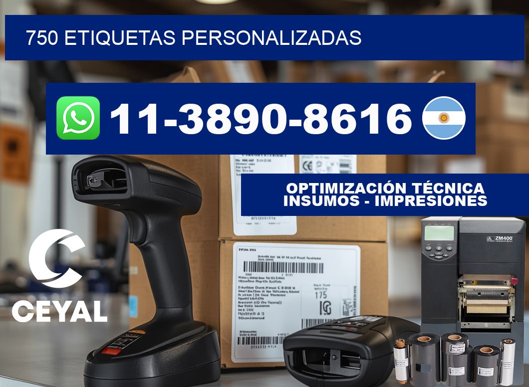 750 ETIQUETAS PERSONALIZADAS