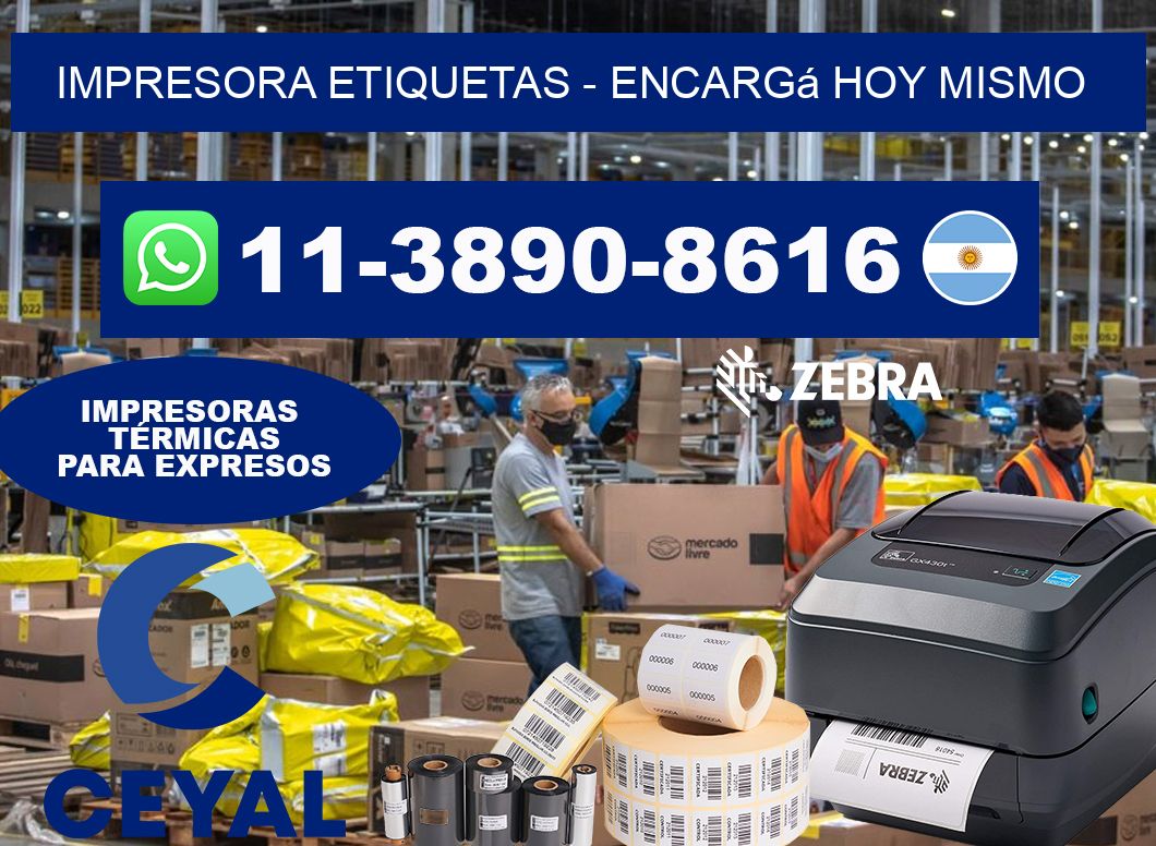 IMPRESORA ETIQUETAS – Encargá hoy mismo
