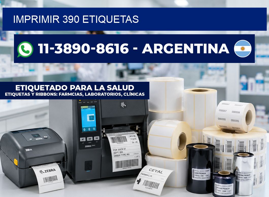 IMPRIMIR 390 ETIQUETAS