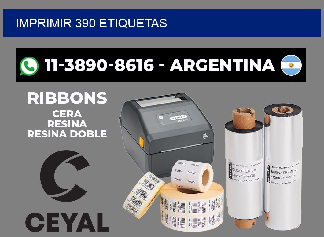 IMPRIMIR 390 ETIQUETAS