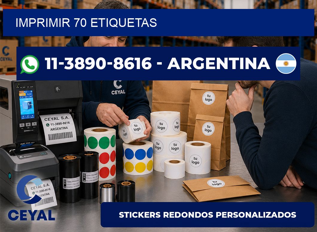 IMPRIMIR 70 ETIQUETAS