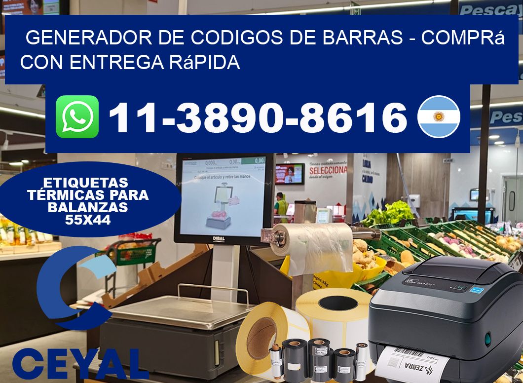 generador de codigos de barras – Comprá con entrega rápida