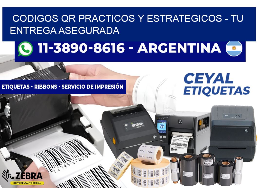 CODIGOS QR PRACTICOS Y ESTRATEGICOS - Tu entrega asegurada