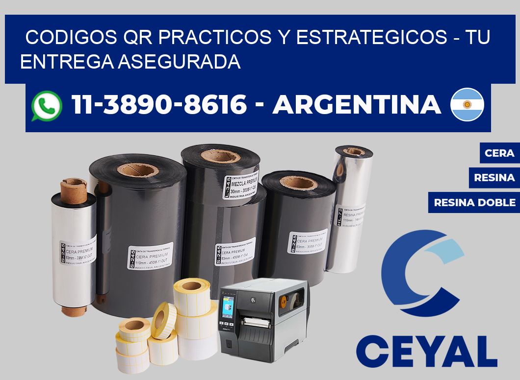 CODIGOS QR PRACTICOS Y ESTRATEGICOS - Tu entrega asegurada