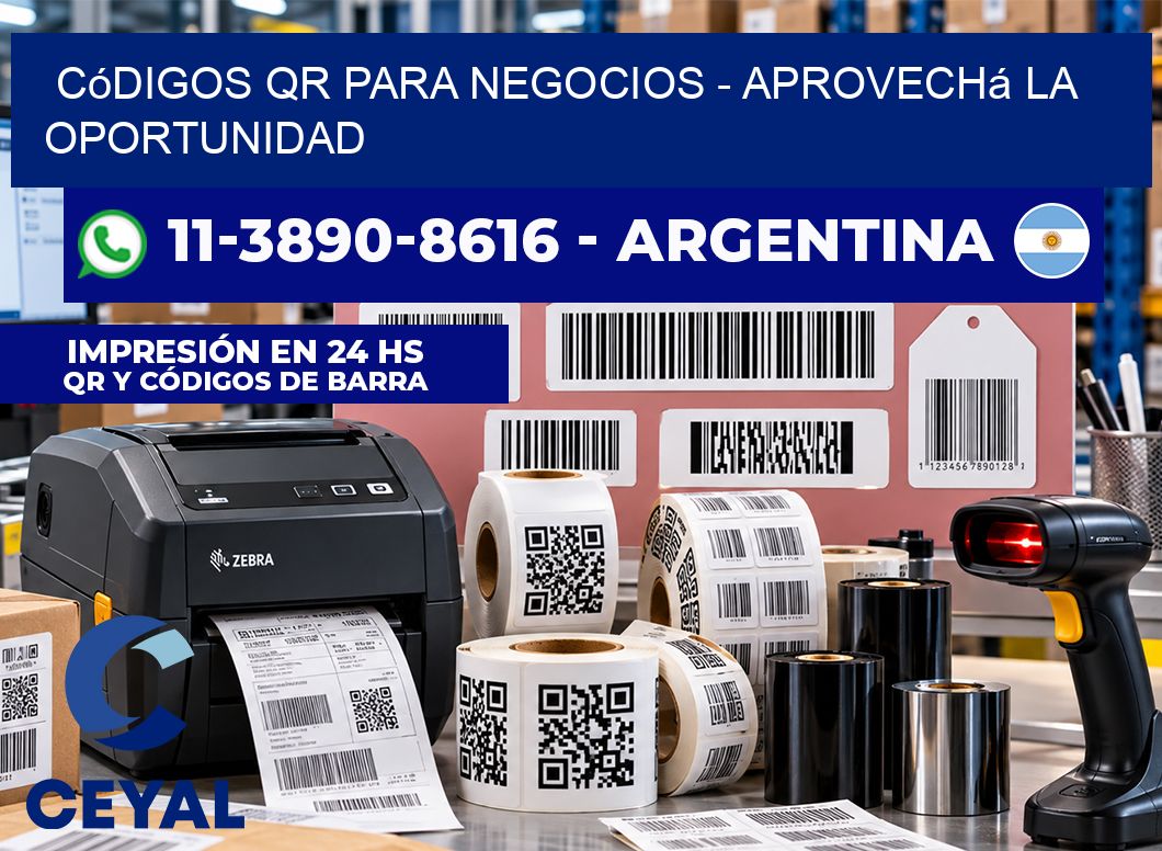 Códigos QR para Negocios - Aprovechá la oportunidad