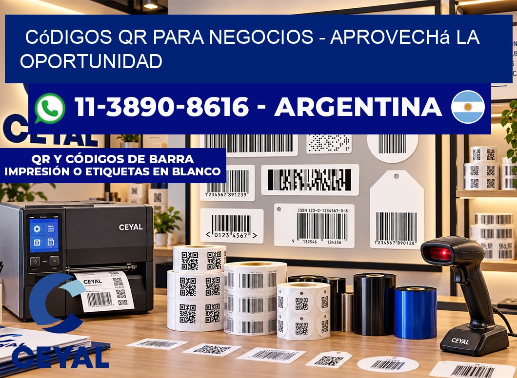Códigos QR para Negocios - Aprovechá la oportunidad