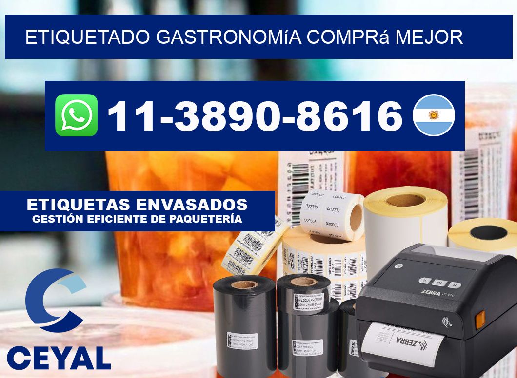 Etiquetado gastronomía Comprá mejor