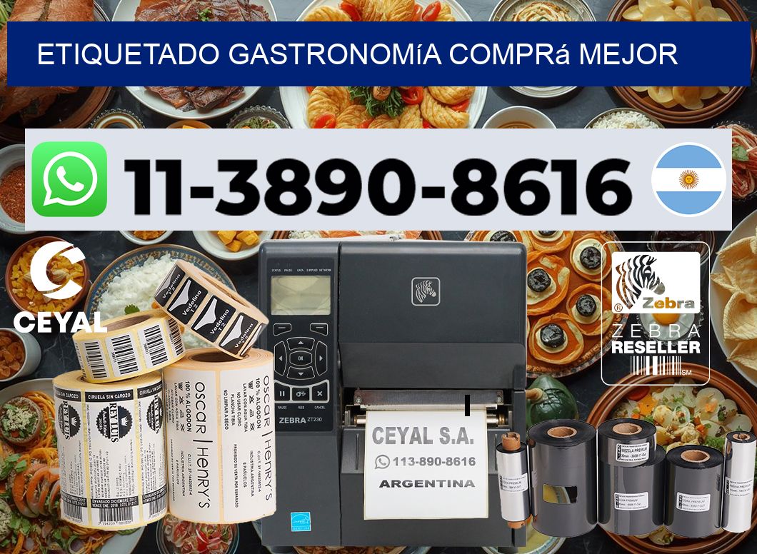 Etiquetado gastronomía Comprá mejor