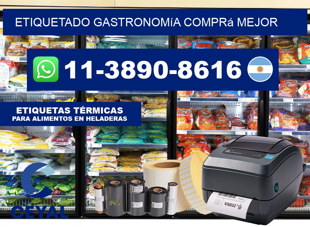 Etiquetado gastronomía Comprá mejor