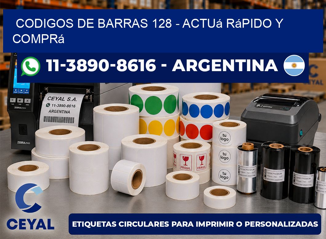 codigos de barras 128 - Actuá rápido y comprá