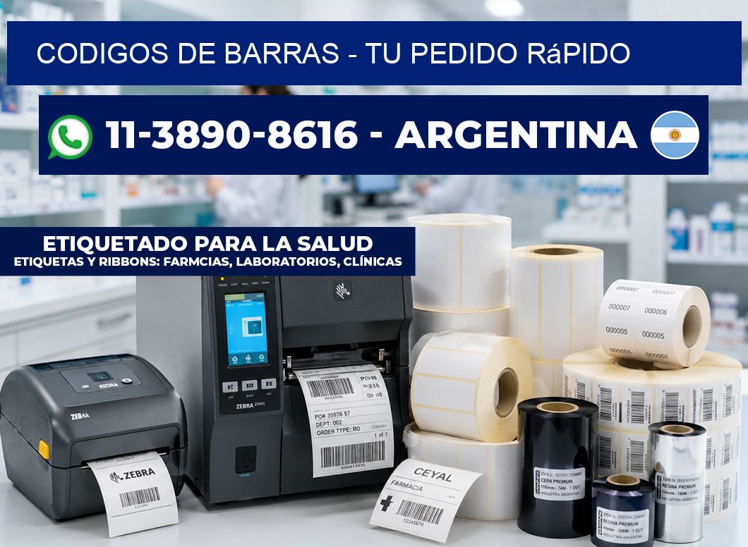 codigos de barras - Tu pedido rápido