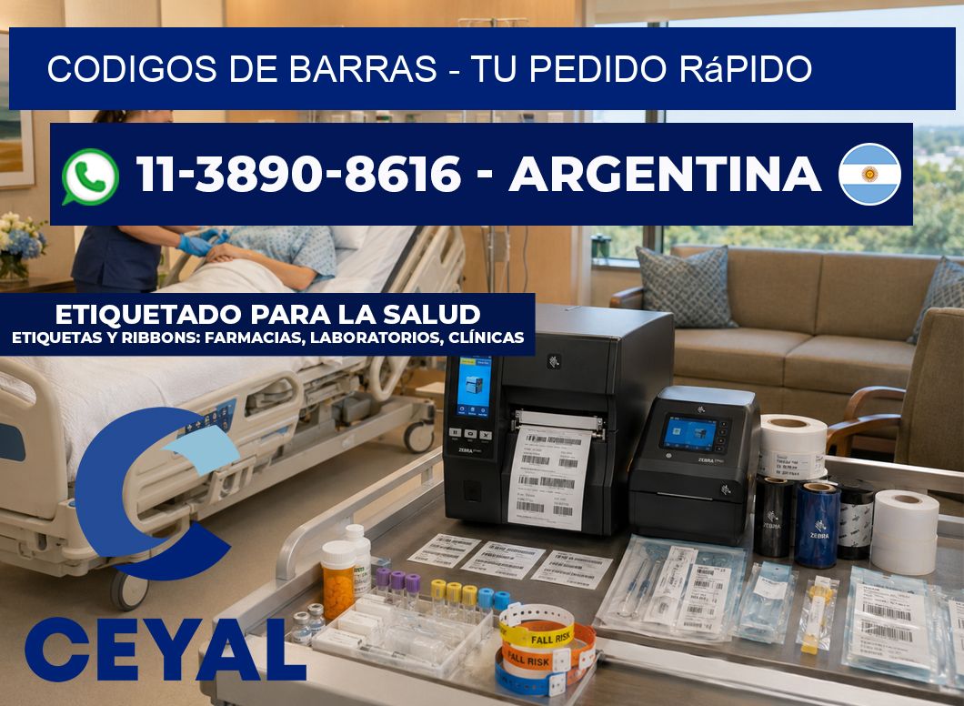codigos de barras - Tu pedido rápido