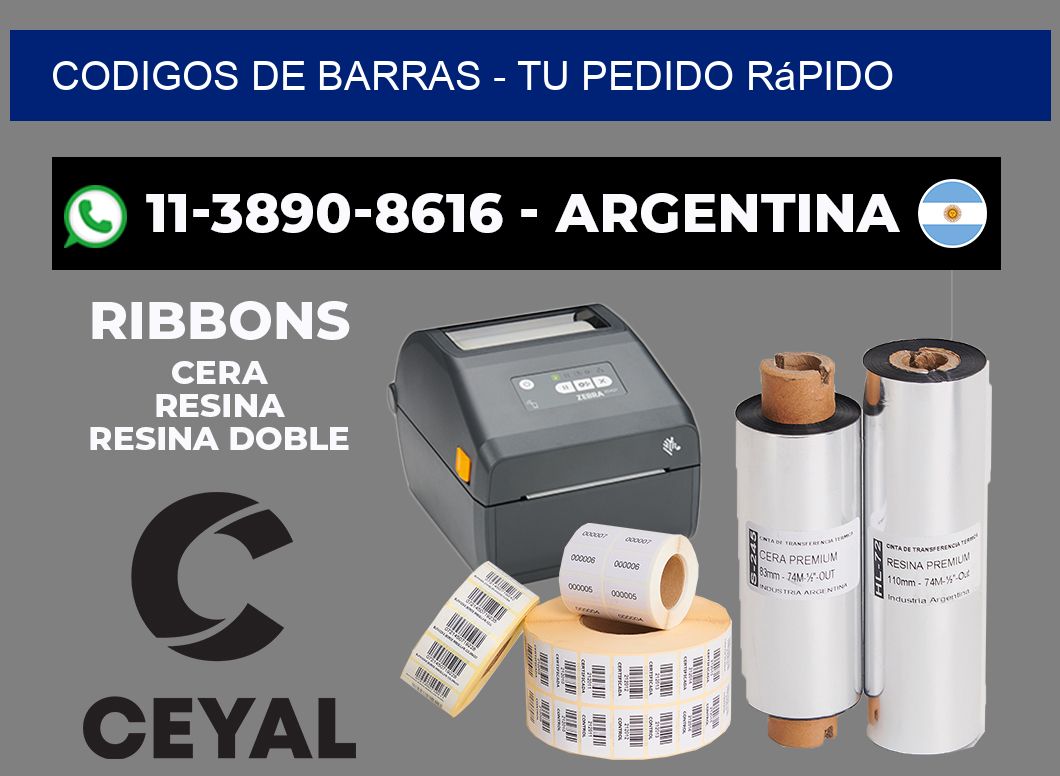 codigos de barras - Tu pedido rápido