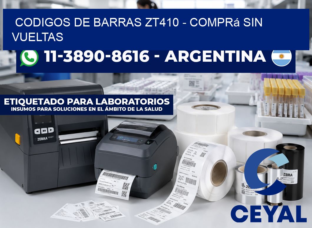 codigos de barras zt410 - Comprá sin vueltas