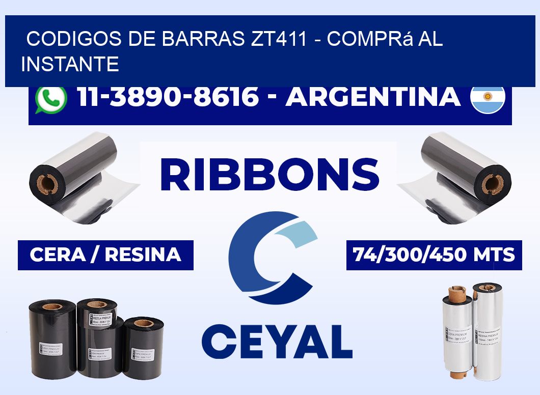 codigos de barras zt411 - Comprá al instante